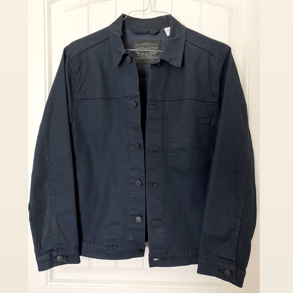 Navy Denim Jacket